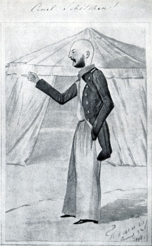 Кс. Браницкий. Акварель неизвестного художника. 1841