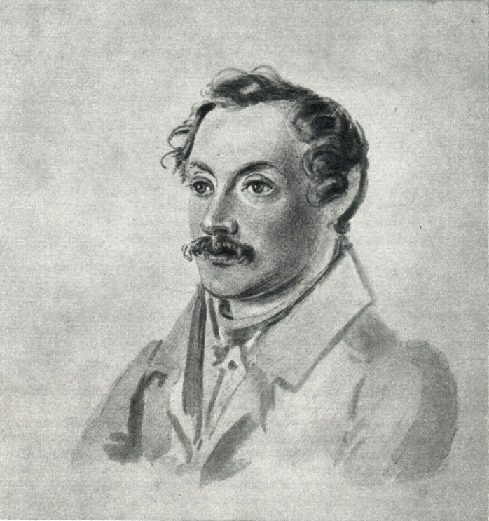 Одоевский А.И. Акварель Н. А. Бестужева. 1833