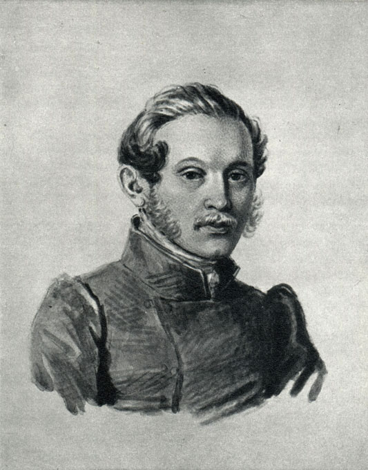 Беляев А.П. Акварель И. А. Бестужева. 1832-1833